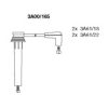 BREMI 3A00/165 Ignition Cable Kit